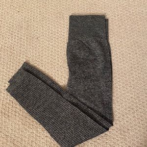 Gray, butt lifting leggings